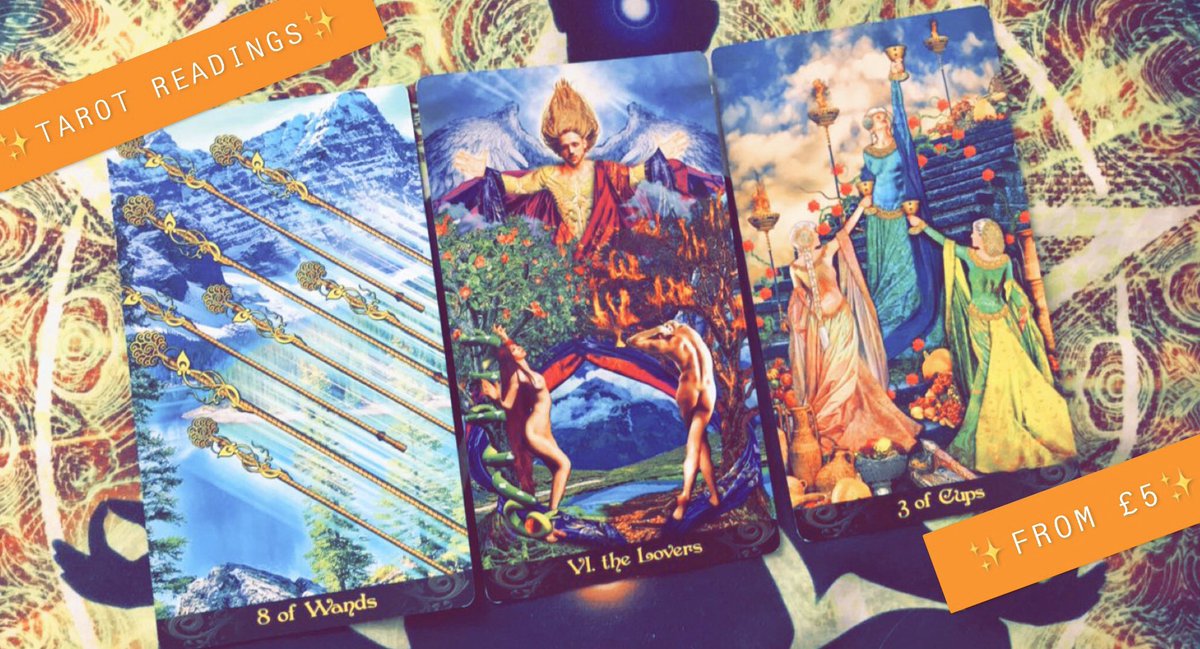 nativehitchiker's tweet photo. 3 card readings for £5! DM for details 🌟 https://t.co/zSrM4afoBu