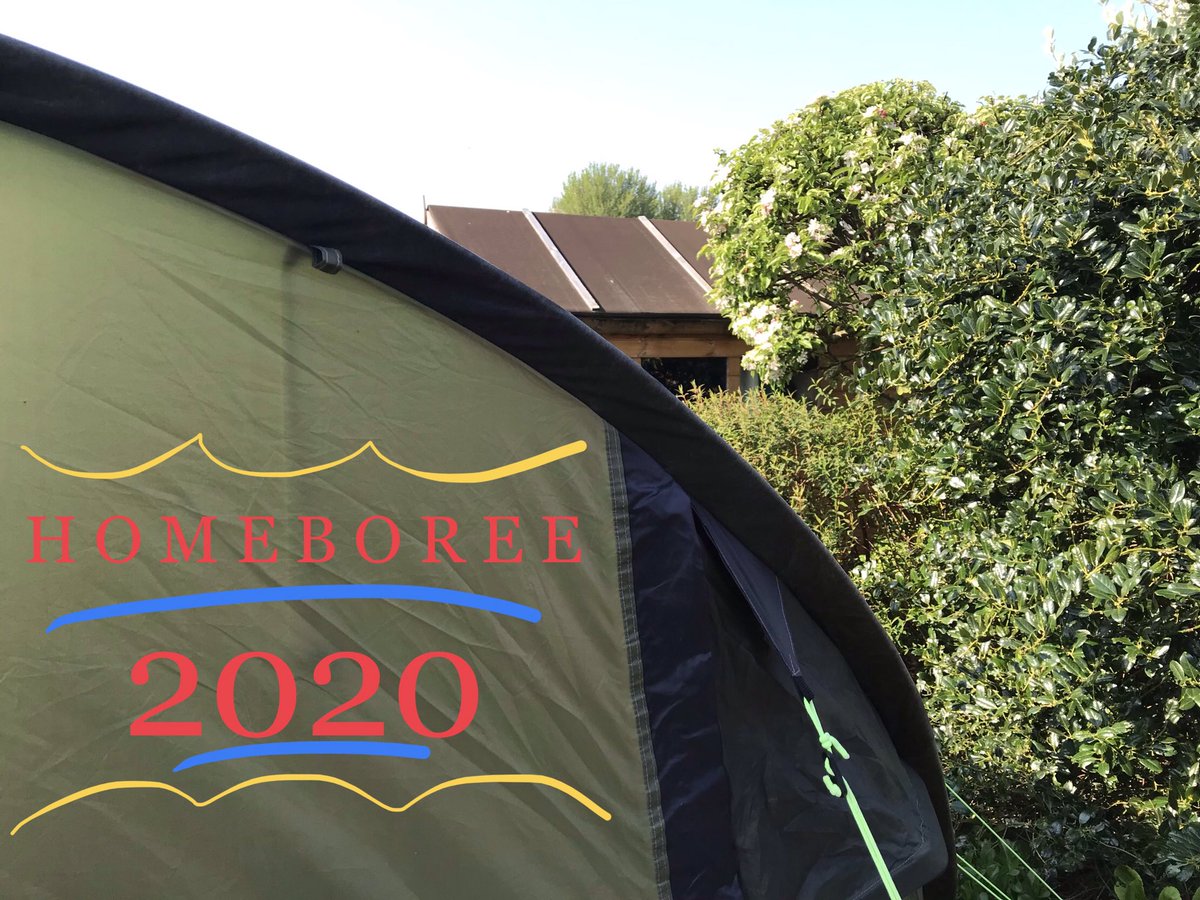 approx21words's tweet image. Our #ScoutIn #Homeboree2020 is now underway, organised by @RosythScouts. 🏡⛺️ Great to see the excitement so far!