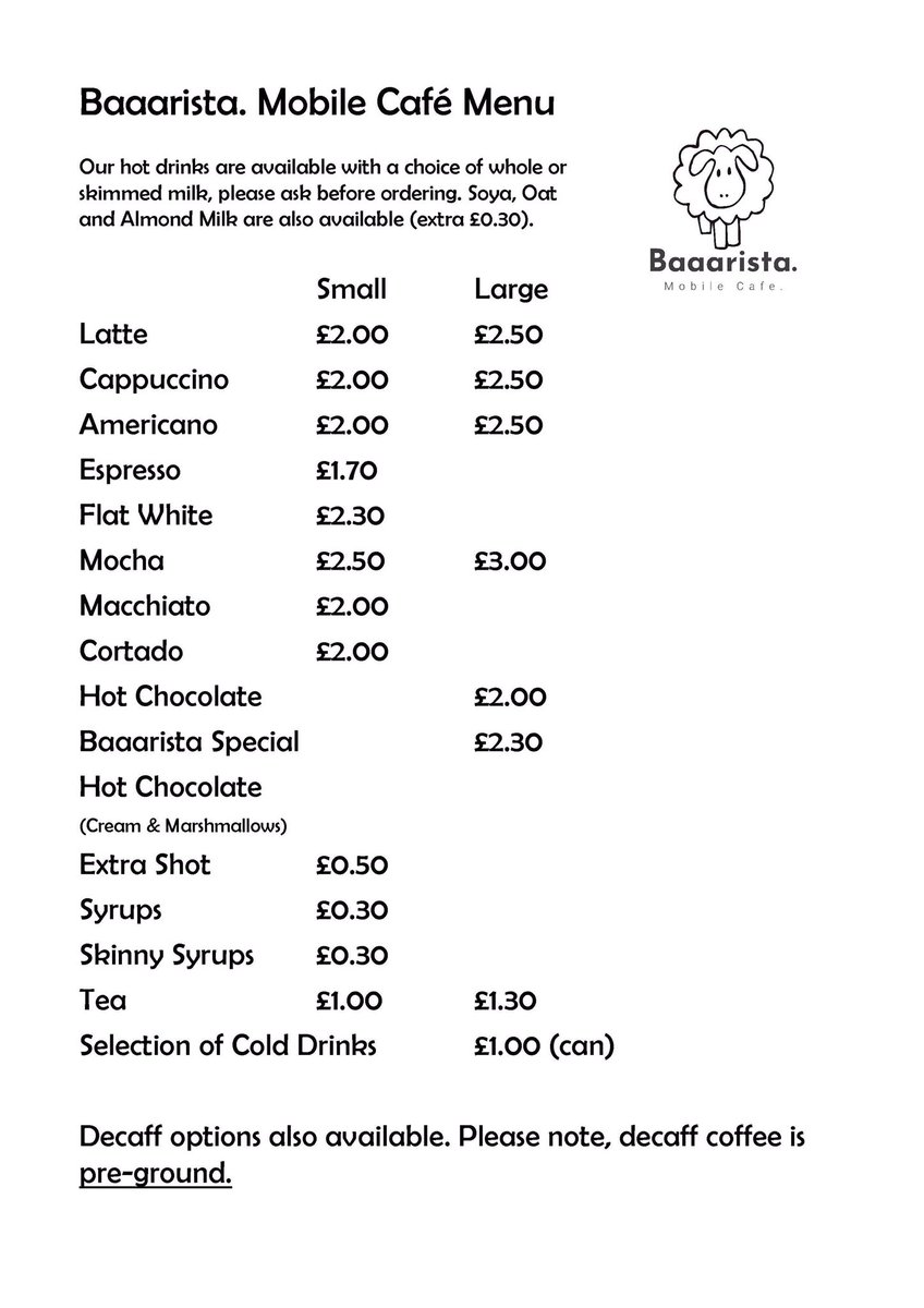 baaarista's tweet photo. Here’s our menu with our coffee selection and lovely freshly baked pastries 😊 delivery is £1 in the Cwmbran area ☕️🥐🧁 thank you for your continued support. Stay safe ❤️ https://t.co/Kpb24WMyOB