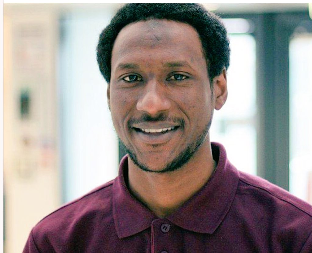 This is Nigerian computer scientist, Bashir Isa Dodo, who as a Ph.D. student won the "Best Student Paper" at the BIOIMAGING conference in Portgual for the development of a new algorithm that can separate retina into seven individual layers to quickly diagnose eye diseases.