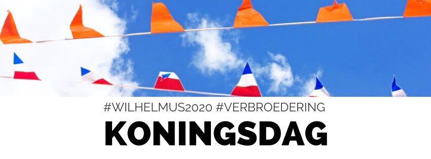 #Koningsdag wordt #Woningsdag2020
Muziek verbroedert en daarom daagt De Broederband muzikanten in Kampen uit: zoek in je buurt een medemuzikant.
Speel samen op straat het Wilhelmus op Koningsdag, 27 april, om 10.00 uur.

Deel de momenten met #Wilhelmus2020 #Kampen