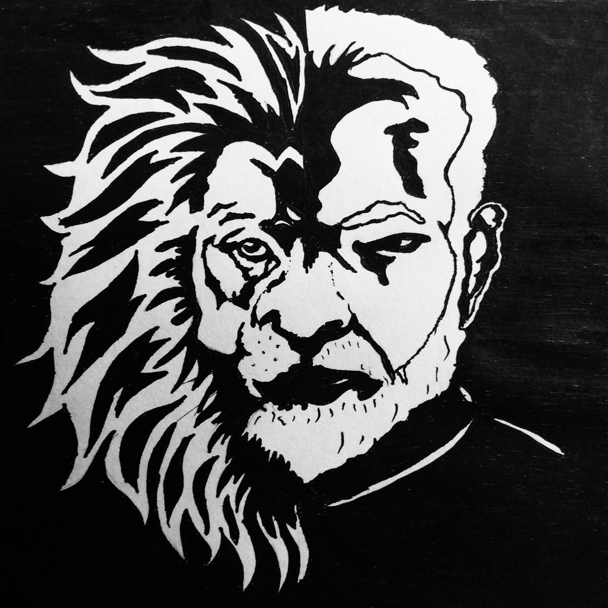 hshravya29's tweet photo. This time tried a pen art of our proud prime minister Modiji 
#Namo #NarendraModi #Modiji #PM #Prime_minister_of_India #narendramodi #modiji #modijiart #Chowkidar_sher_hai #India #pen_art #Reynolds #quarantine #shravya_hiriadka https://t.co/84ktvjeERT