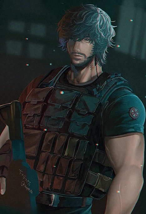 カルロスかっこよすぎた…
 #ResidentEvil  #CarlosOliveira #RE3 
 #バイオハザードRE3 