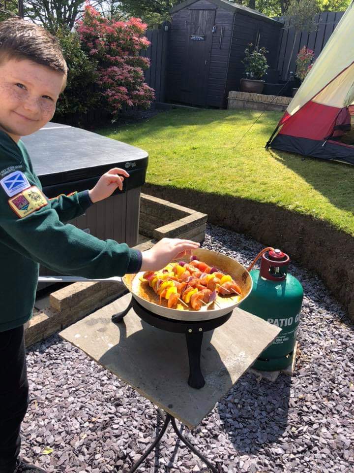 RosythScouts's tweet image. Lunch is served at Homeboree - Virtual Camp. Who is hungry? #Homeboree2020