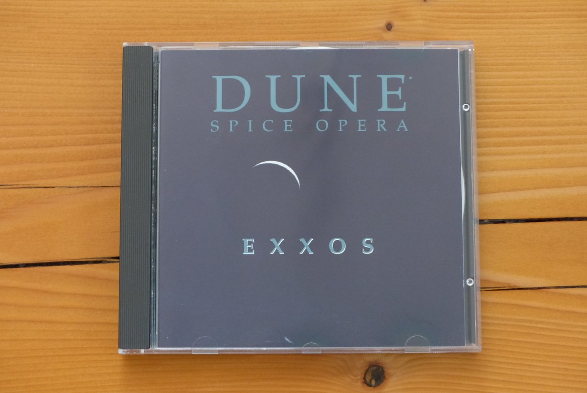 Attention chef-d'œuvre : Dune Spice Opera (1992) de Stéphane Picq et  @PHUlrich, BO du jeu vidéo Dune de Cryo. Le jeu est grandiose, sa musique sublime. Disponible à l'écoute sur ce fansite en Flash bricolé par mes soins il y a déjà quelques années :  http://arkexxos.free.fr/ 
