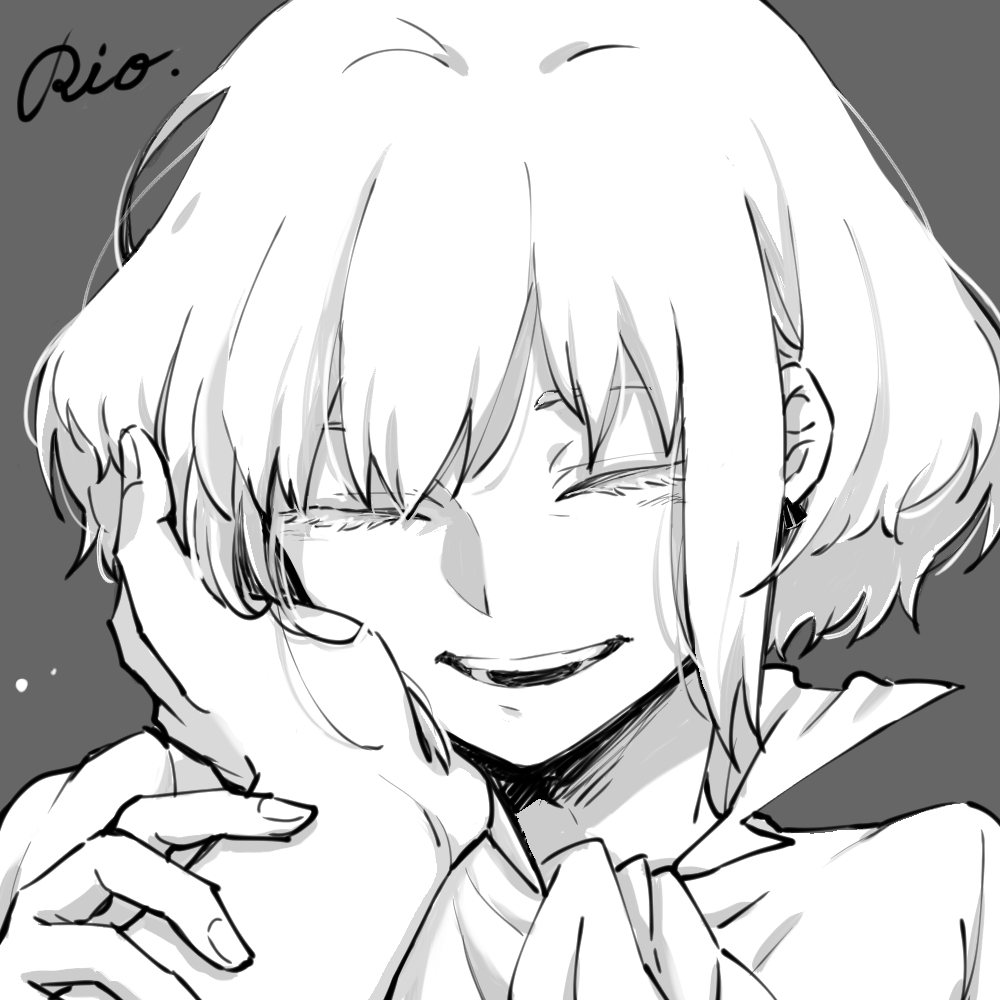 asano_0609's tweet photo. そういえば、私ってばリオくんの全開の笑顔描いてないなって… https://t.co/MfpchkYeO3