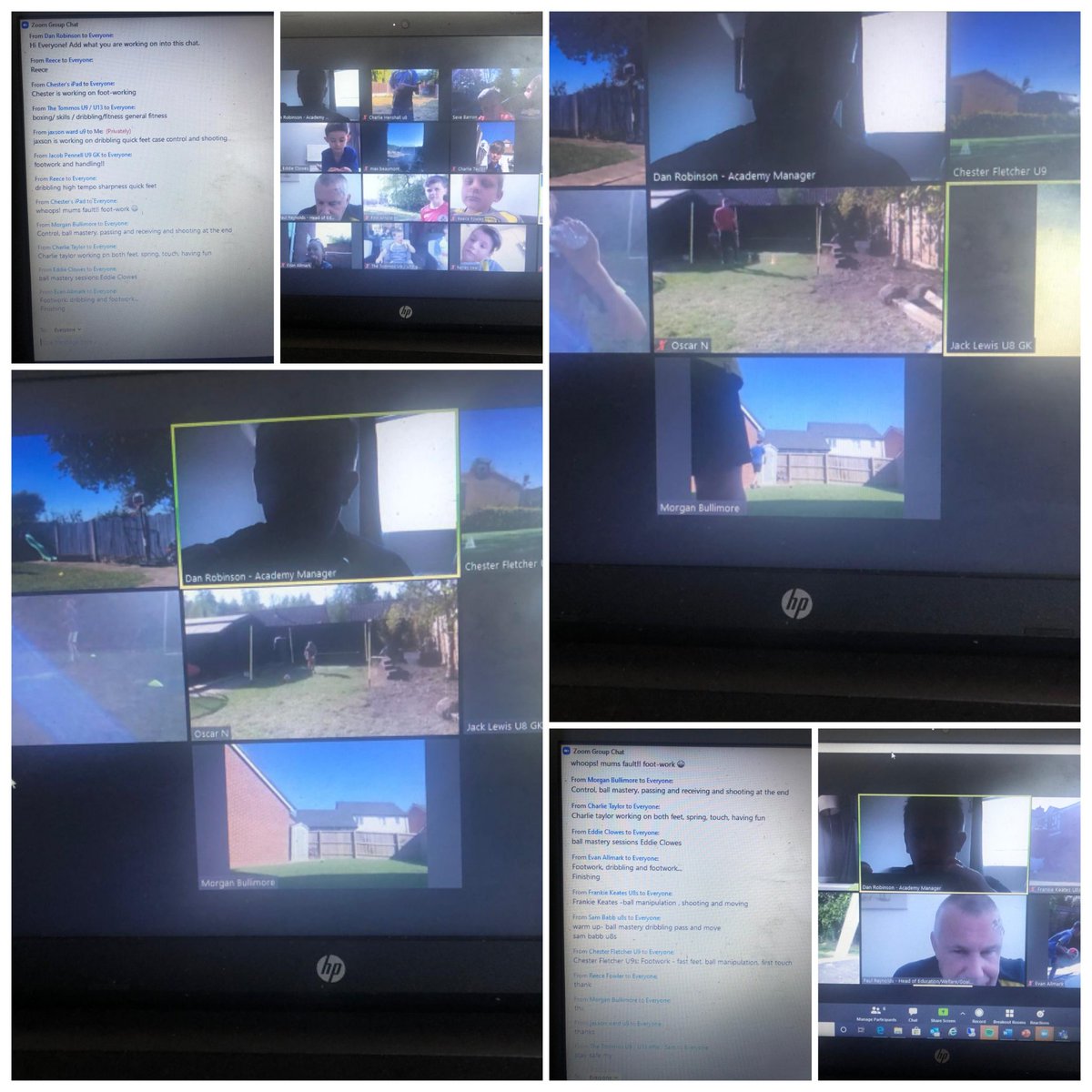 BAFCAcademy's tweet photo. π Great to see our #hardworking U8 and U9 #YoungBrewers on the final LIVE @zoom_us session Friday afternoon. So creative and enthusiastic, wearing their parents out in the process π¬οΈ
@BAFCAcademy #BAFC
#footballinlockdown #stayhomestayfit β½πββοΈ
#StayAtHomeSaveLives https://t.co/qCcFPs5SX9