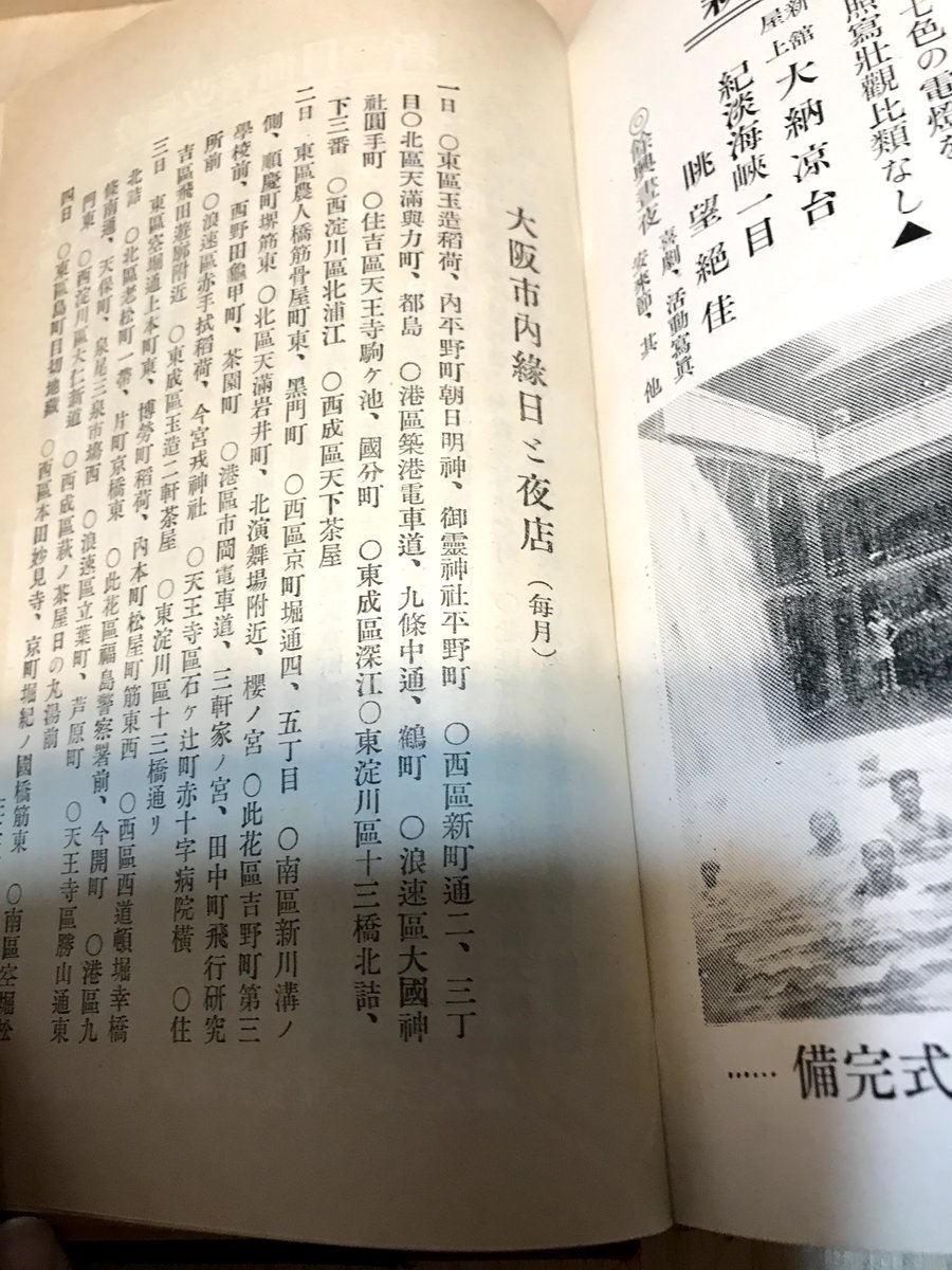ヲガクズ 大阪便覧 によると戦前の大阪では25日は松島の入口千代崎橋から堀江に向かう黒金橋にかけて縁日だか夜店があった日だそうで パノラマ地図をaffiity Photoでいじって 夜店を口実に松島遊郭ぞめきに行った つもり T Co Dad5iibg7n ヲガクズ 大阪便覧 によると戦前の大阪では25日は松島の入口千代崎橋から堀江に向かう黒金橋にかけて縁日だか夜店があった日だそうで パノラマ地図をaffiity Photoでいじって 夜店を口実に松島遊郭ぞめきに行った つもり T Co Dad5iibg7n
