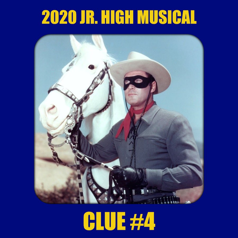 We’ve released 4 clues so far in the lead up to our 2020 Hopewell Jr. High Musical Reveal! Can you guess what the show is based on these? Only 4 more clues left before the reveal on May 11th! #hopewelljrmusical #musicalreveal