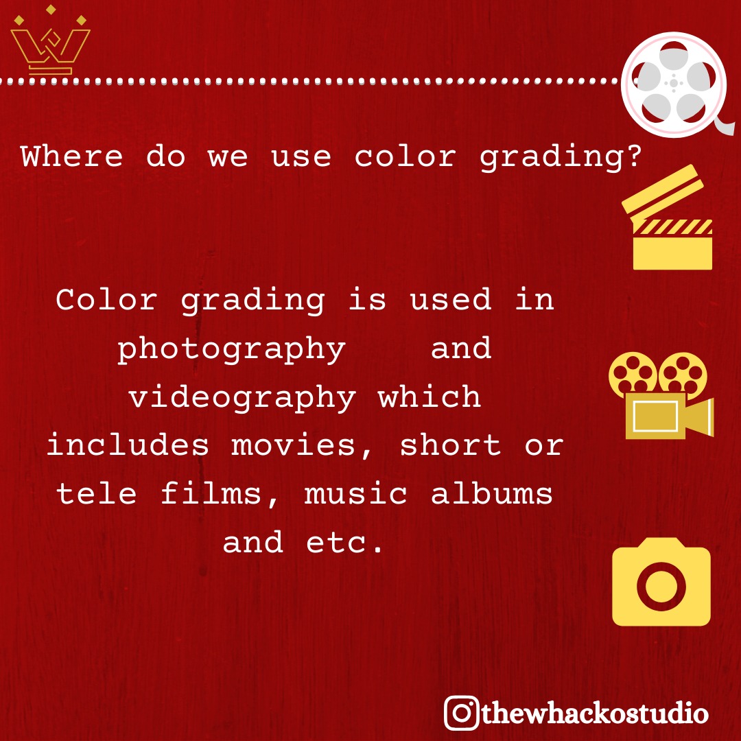 On behalf of The Whacko Studio, we would like share our knowledge on color correction. Aspiring filmmakers/cinematographers, do hit us up to know more about our services. .
.
#learnwithtws #cinematography #colourist #colourgrading#colourcorrection #tamilcinematographers  #di
