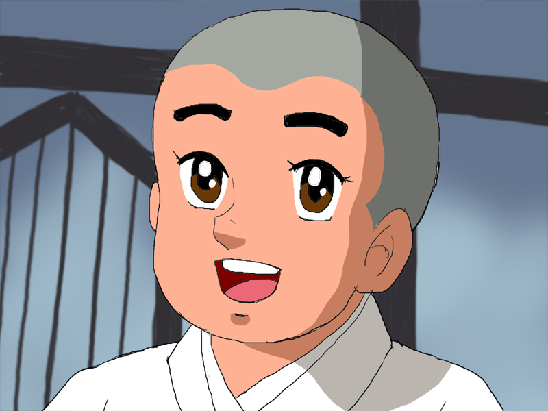 いりあ あわてない あわてない 一休み 一休み 僧