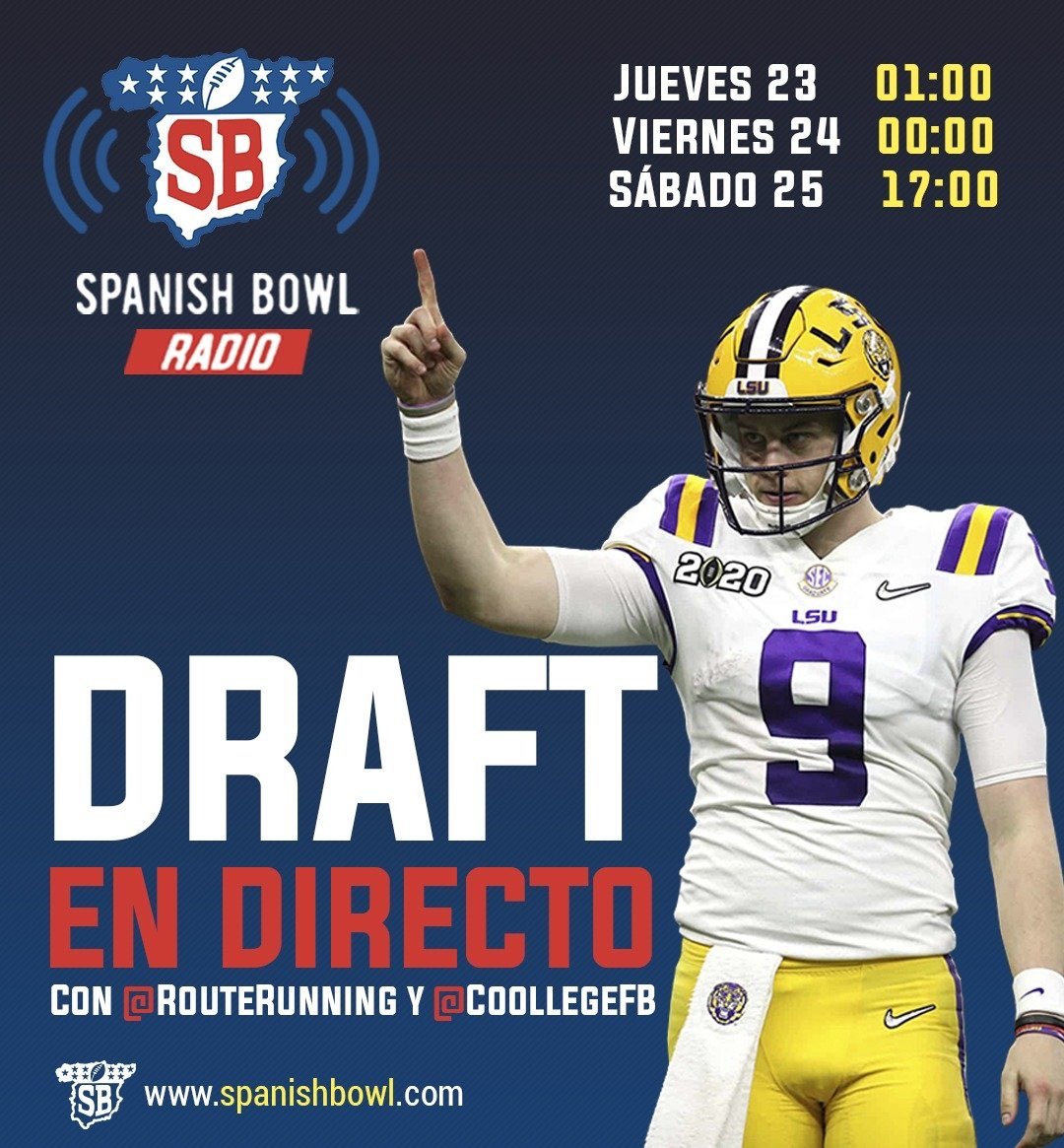 SpanishBowlFM's tweet photo. ¡¡Buenas tardes!!
Menu del tercer y último día de Draft.
Hoy a las 16h, programa resumen del día 2 del #NFLDraftEsp ! Con @sergibia y los chicos de @CoollegeFB
A partir de las 17h, empezamos con la previa del tercer día de #DraftDaySB ! 🎧 https://t.co/enzs2Vi6zV