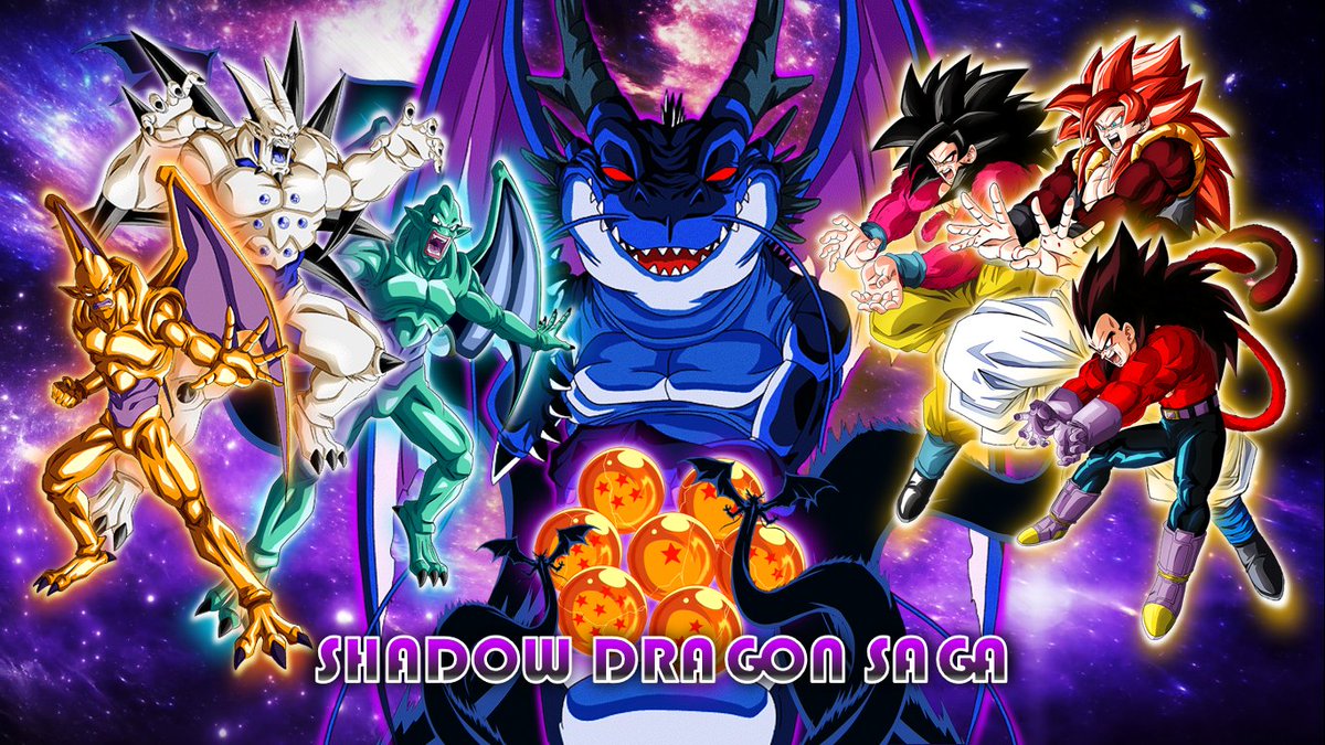 Dragon ball screens on X: Dragon Ball GT, Shadow Dragon Saga