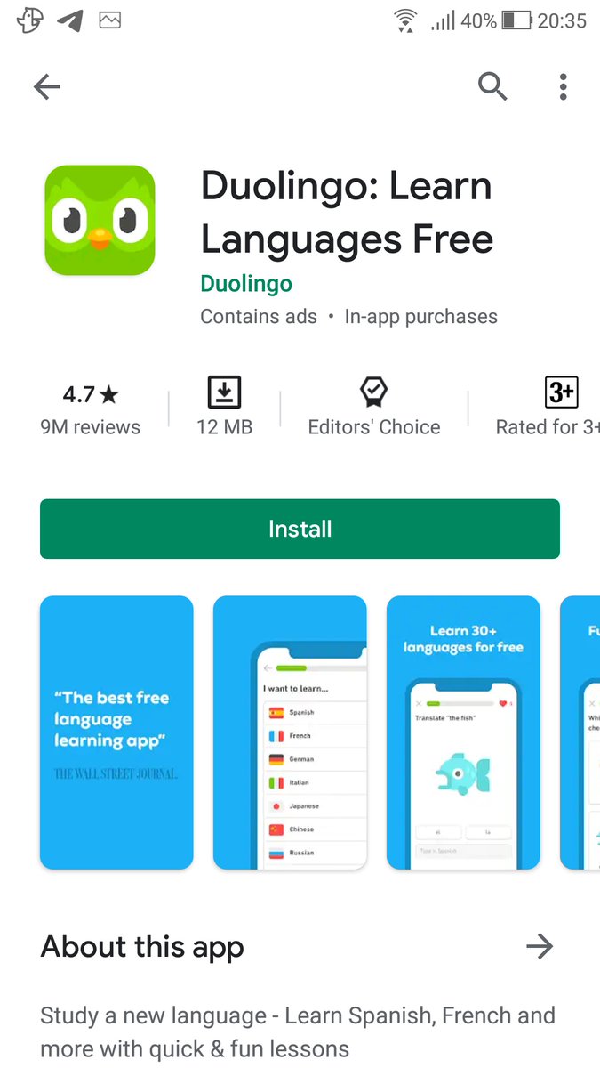  First here are the apps that I use. I used Duolingo as well but the pace was a bit too slow for me. So you guys can still check it out since it has other languages included in it.