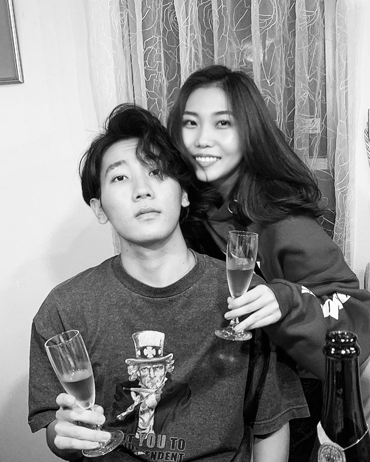 小林愛実 Aimi Kobayashi First Time To Drink With This One Welcome To The S Happy Birthday My Bro