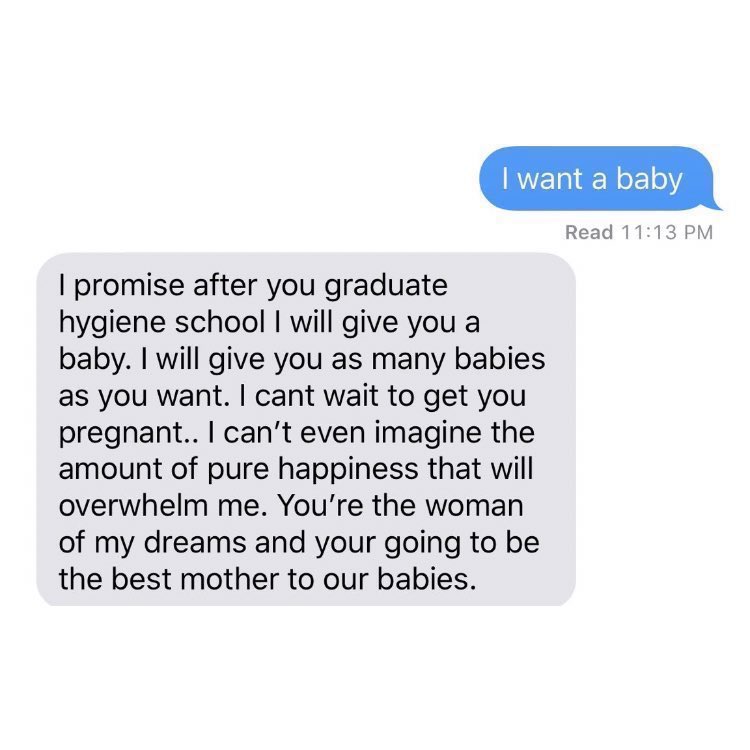 Mads Mikkelsen characters as ‘you text your boyfriend “I want a baby” and these are their responses A thread