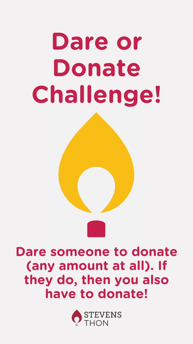 StevensThon's tweet photo. Fundraising Challenge! https://t.co/11OqnbhYAp