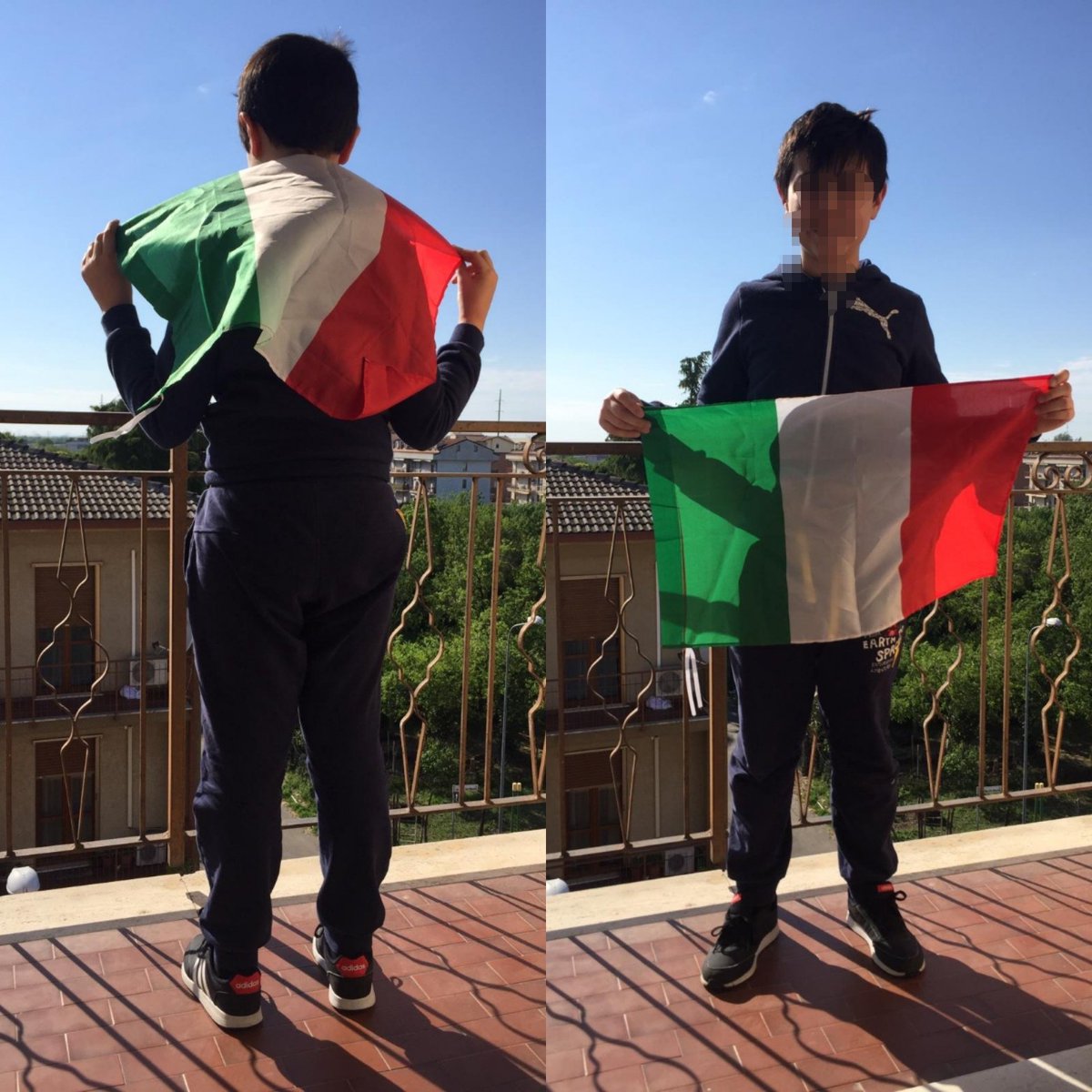 Ci siamo anche noi!Il passato è la faccia nascosta del presente e indica i sentieri migliori  da percorrere nel futuro. Il 25 aprile  è stata una festa senza corteo, nuova...virtualmente concreta per la 5^di S.Vittore @IC_via_Dante.