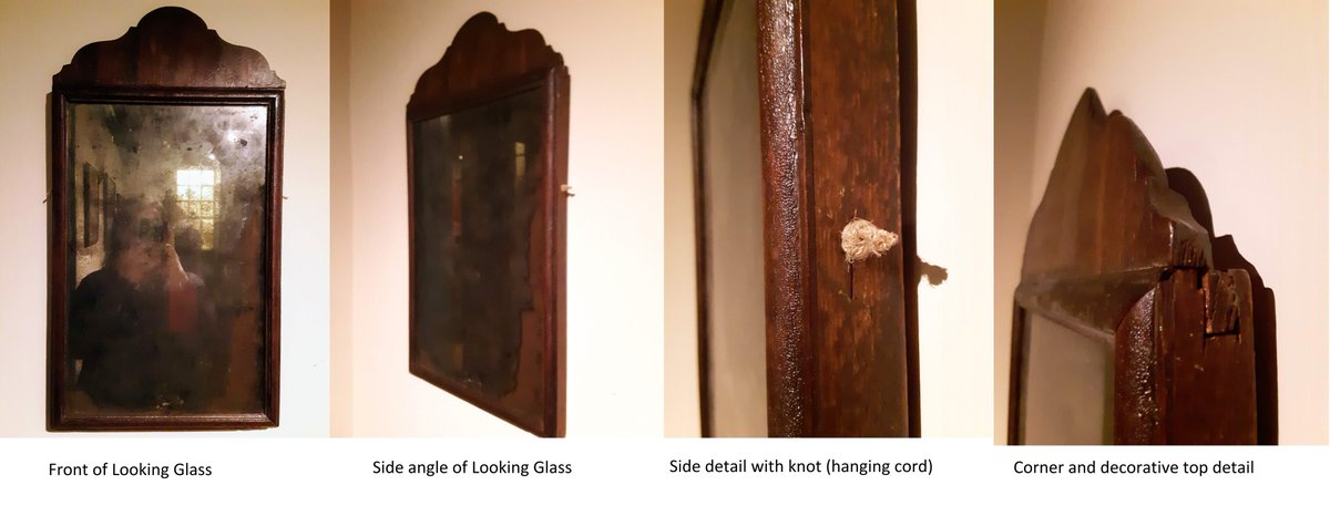 HistoryAndrea's tweet photo. I also had @historyAppState students create a photo study of each #mesda object. This one of a 'looking glass,' by Sarah Shartzer, is exquisitely detailed. I think @material_world might like this 1725-1750 looking glass, imported from England. https://t.co/nGdT0fdM5i