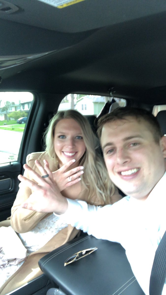 TimRGerman's tweet image. Wedding gets postponed. Then Replanned it in a week. @BuschBeer #nailedit #Sweepstakes #BuschWeddingGift