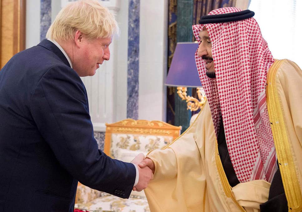 You say it's a legal matter, yet both the UK and the KSA have a well documented working relationship and have had for years. No one is disputing any human rights facts. We are aware of them and we all hope things improve for the better.