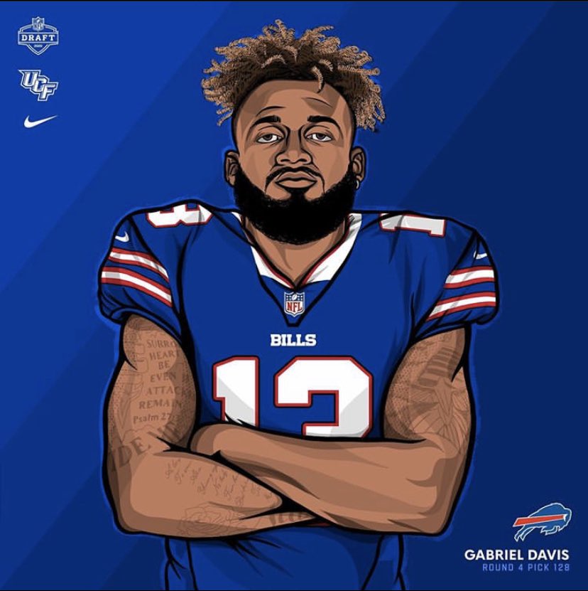 Gabe gonna be smashing tables in Buffalo! Congrats @DavisGB1 😎
