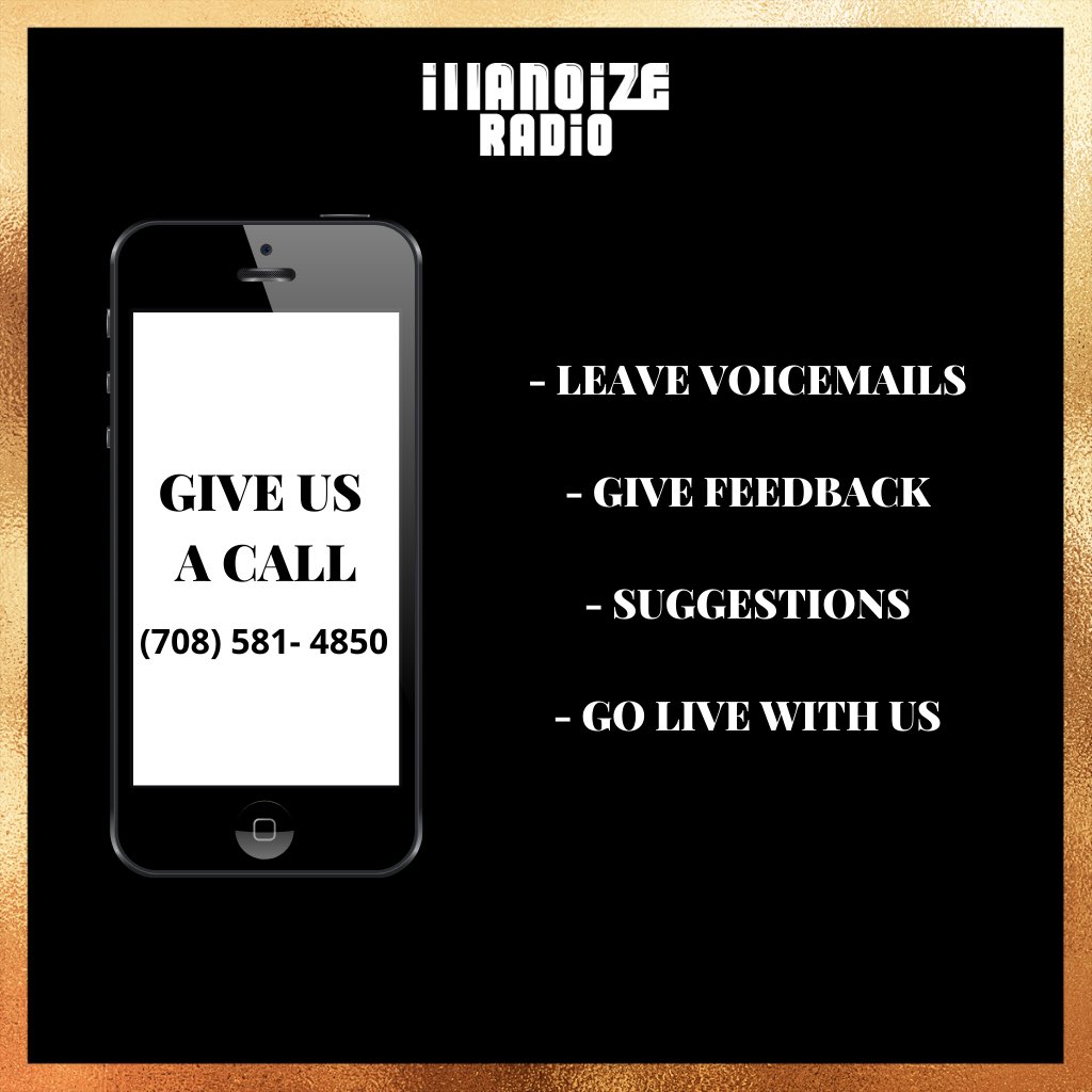 illanoizeradio's tweet photo. For our next #iLLTALK we’ll be playing voicemails and taking live calls.
Call Us at 708-581-4850 to speak with us live, or Leave a voicemail. https://t.co/EzRrzn8xST