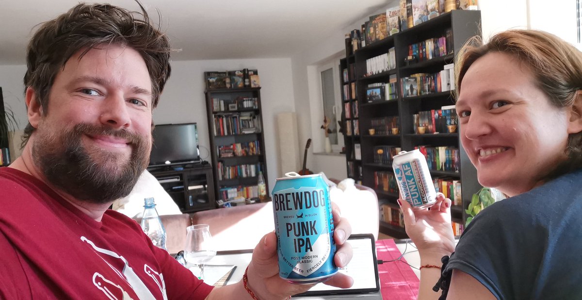 derSatan's tweet photo. Germany attending the #BrewdogAGM. Missing you #EquityPunks from all around the world. #StayHome https://t.co/u7u9bry6WR