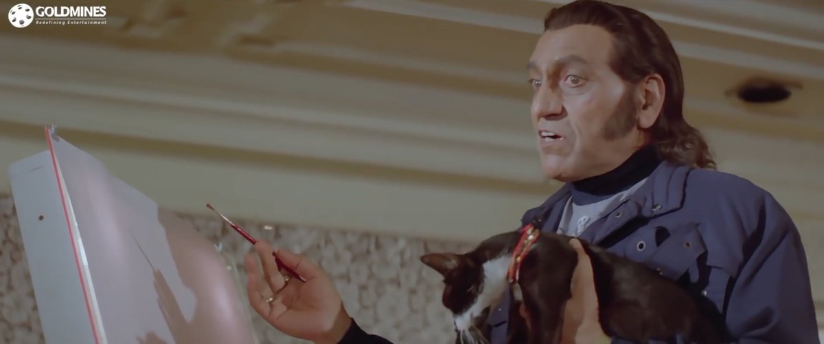 Love of Cinema on Twitter: "Also, this straight-up bonkers song, Meow Meow, where Shilpa Shirodkar, dressed in an ambiguous (tiger? fish?) animal print, dances around a bunch of funkily lit fish tanks -