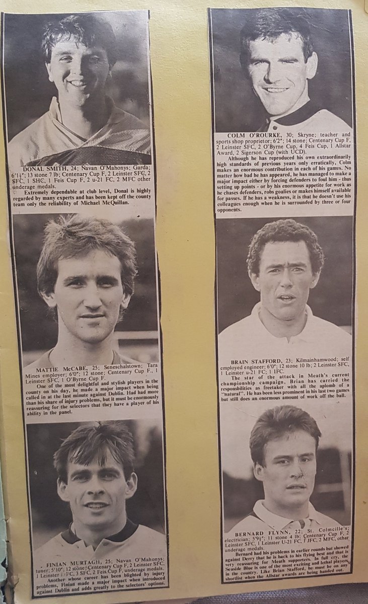 goganro's tweet photo. Found the 1987 scrapbook in the garage.  #meathgaa https://t.co/yWcFklOO6f