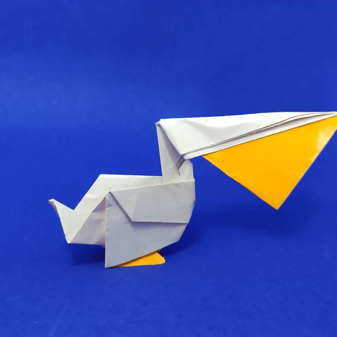 valoros_origami's tweet photo. Origami Pelican (*I think you will like 😉)
https://t.co/P0khJ48aUA #valoros #valorosorigami #valorosspecials #origami #origamiart #paper #paperfolding #art #tutorial #lockdown #quarantine #pelican #bird #origamibird #art #artist #Covid_19 https://t.co/U3vm7zXgBq