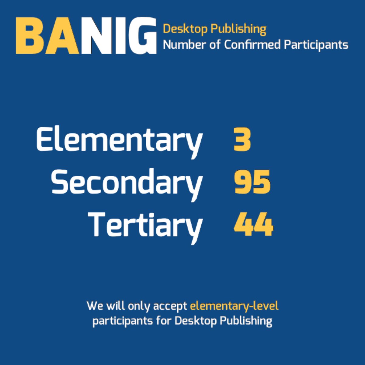KwentongJourn's tweet photo. Maaga nagsara ang secondary at tertiary sa desktop publishing, pati ang secondary Filipino sa Broad.
Bakbakan na ituuu! #BaNig https://t.co/rzTWdngnkM