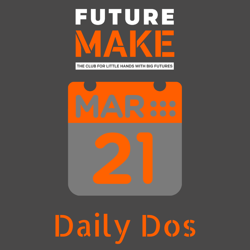 realideasorg's tweet photo. Did you see our #FutureMakeDailyDos pop up on your news feed the other week? You can now find our Daily Dos up on our website - be sure to check them out to get making!

https://t.co/D5SfJCHvej

#FutureMake #Creative #Tech #Making #HomeLearning #Activities #Family #RealIdeas https://t.co/VA3FDkiHVG