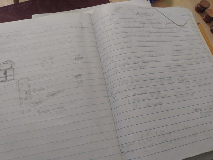 Writer starting to get back into it 👍 https://t.co/Z3X2fdLeGA