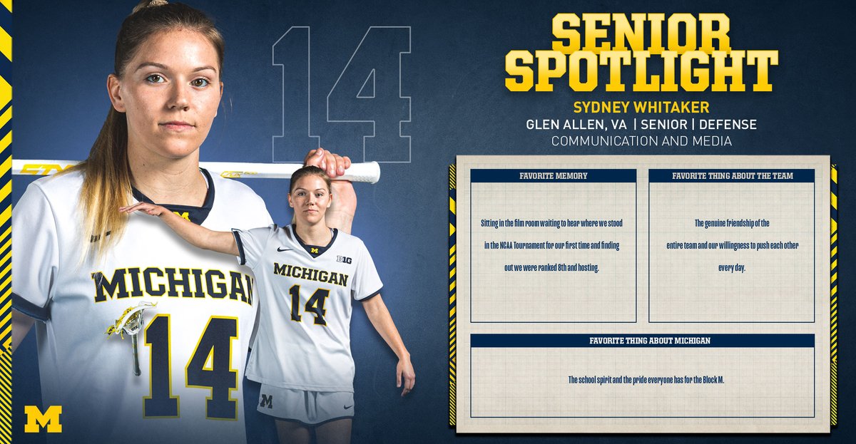 UMichWLAX's tweet photo. Spotlight is on @dontkidthe_SYD!

Forever, #GoBlue https://t.co/E9Q154beDc