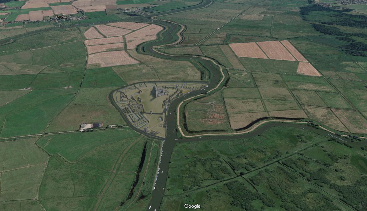 Holm St Benet's Abbey in the Norfolk Broads is looking well