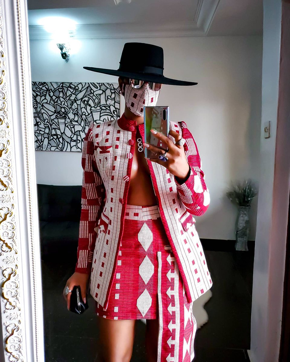 StConnaisseur's tweet photo. Attended a ZOOM wedding today, took no chances. Supporting friends from miles away!💥 https://t.co/yhITuKtqWj