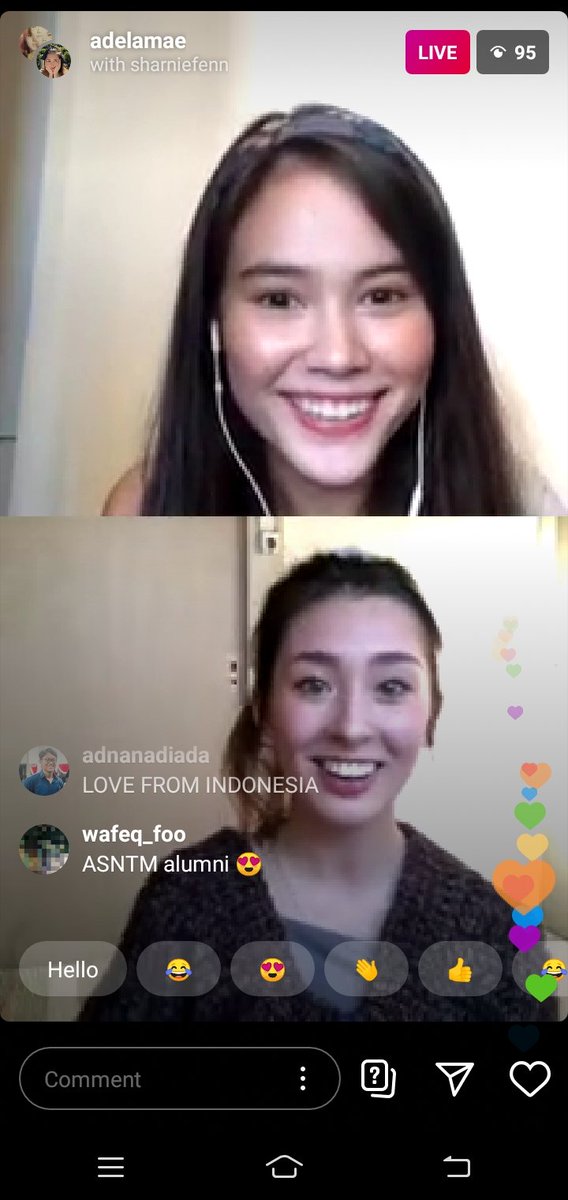 teamsharnie's tweet photo. SharDela 😍❤
@adelamae_ 
#SHARDELA ❤
#teamsharnie #fennatics #sharniearmy #teamadela #marshmaellow #ASNTM6 #BeautifulGirls #BeyondLimits #justlove #onlylove #GorgeousLadies #japaneseaustralian #britishfilipino #instagram #livevideo #cuties #kawaii https://t.co/ElKJWXHTTN