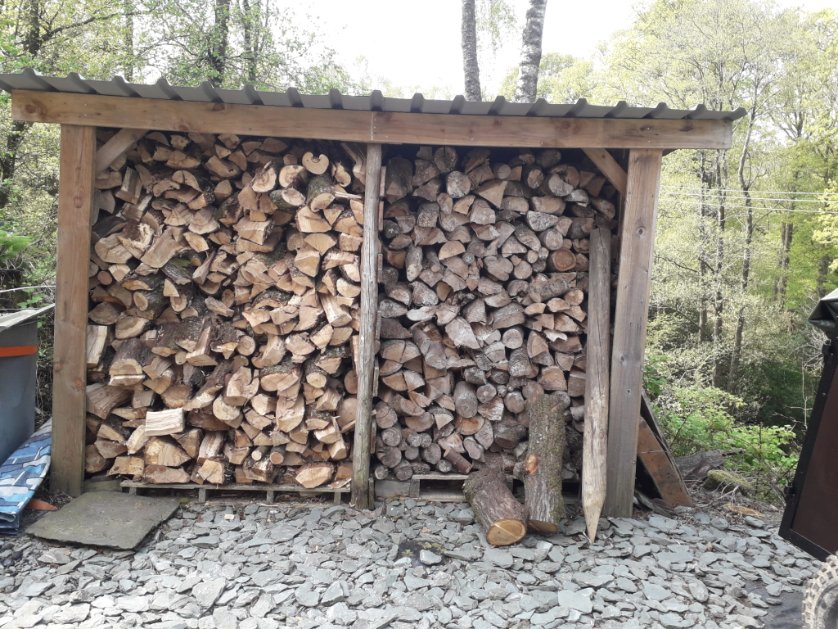 AlastairDeerEng's tweet photo. My next few years firewood done and dusted,need to stack it tidyer as my OCD is kicking in and it does not look right ! #Buggingme https://t.co/V1GjcaWORw