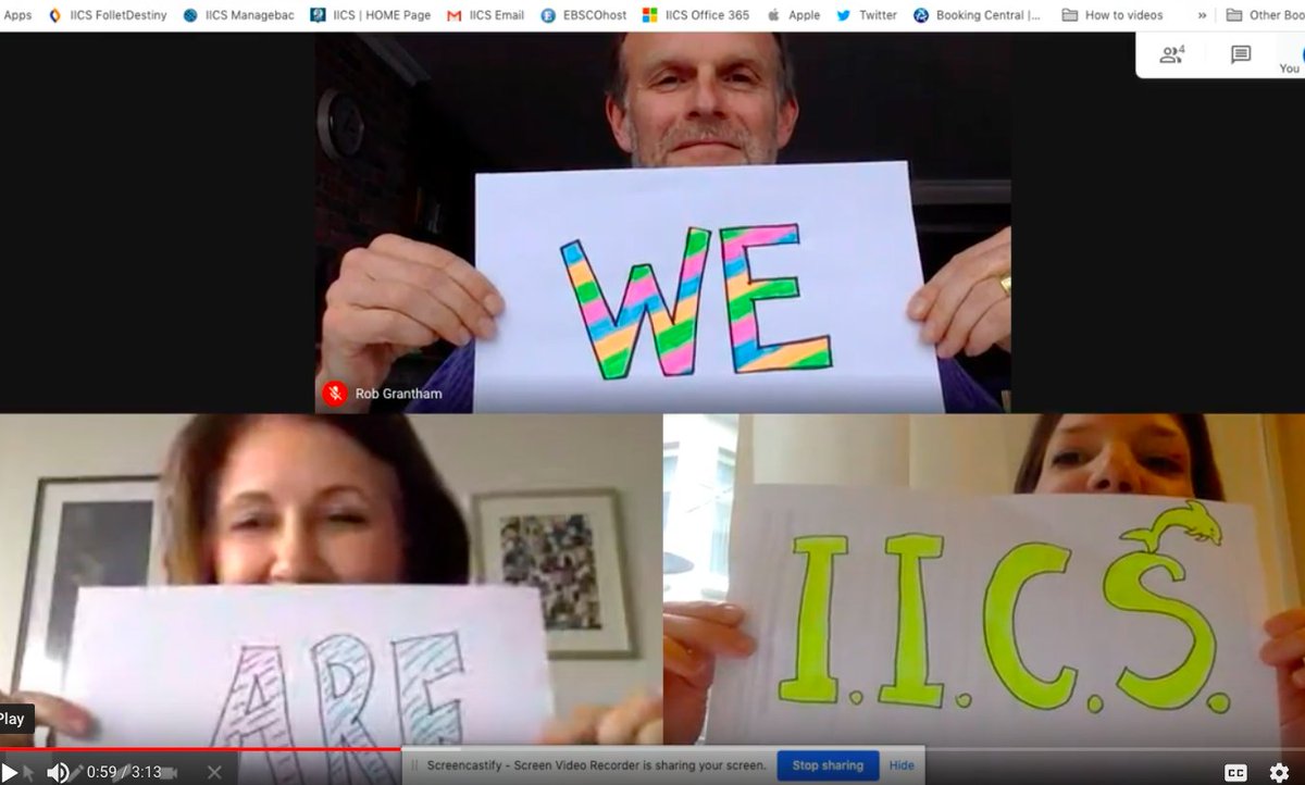 robgrantham's tweet photo. Distance learning @IICS1911 keeps our community connected through a strong home-school partnership. I am inspired by how everyone has stepped up to support student learning, and maintain wellbeing for all. #iicscommunity #iicslearning #distancelearning https://t.co/wXOlxYF2iE