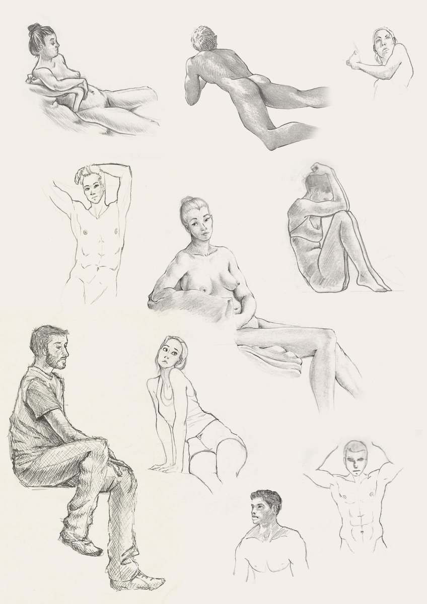 J& #39;ai bien bossé à la fac pour développer mon regard. Etudier les formes, comprendre le processus d& #39;autres artistes. Sauf qu& #39;à la fac, le style manga c& #39;est caca. Merci la frustration ...