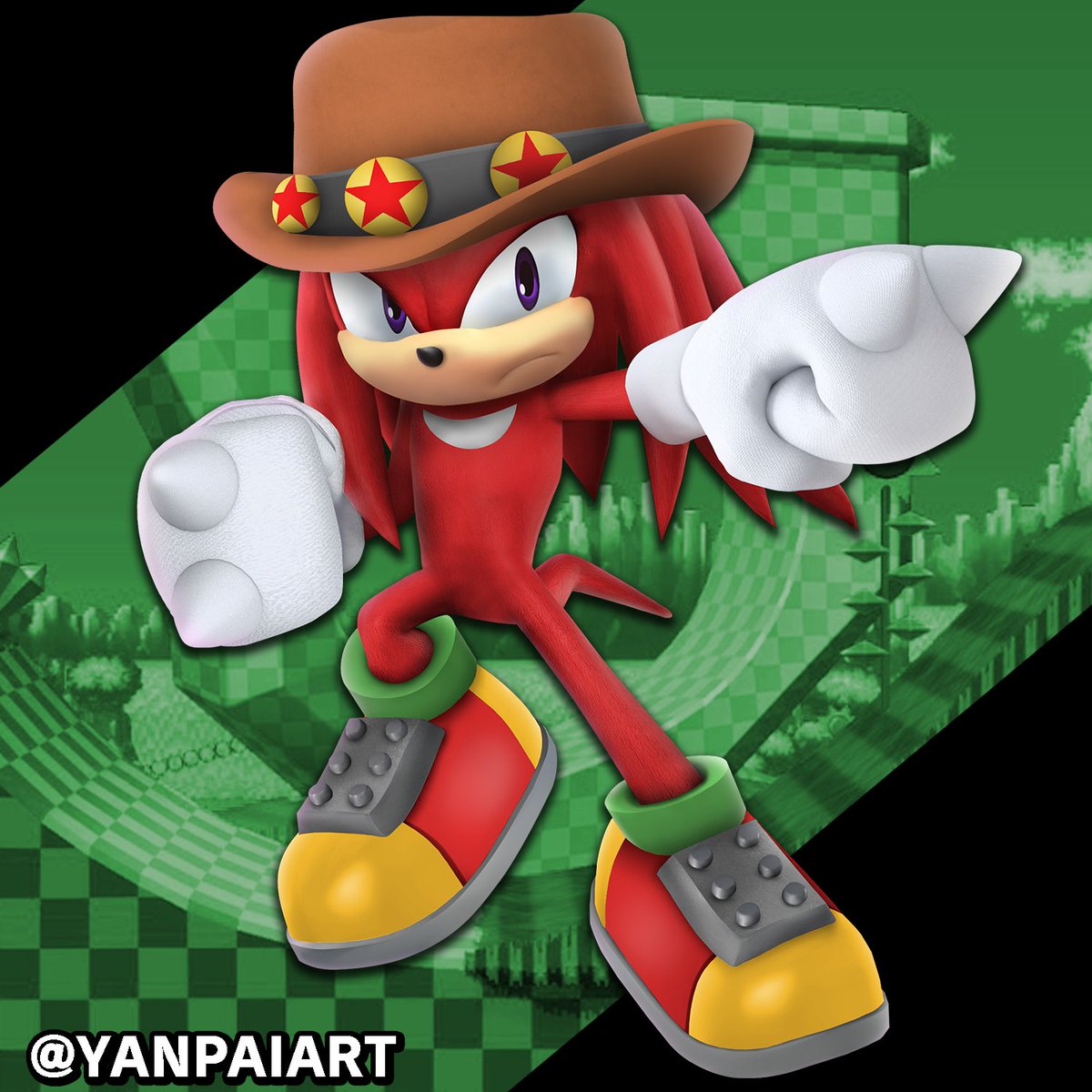 Yanpai S Art Account On Twitter I Am Sonic Leaker Sega Knuckles