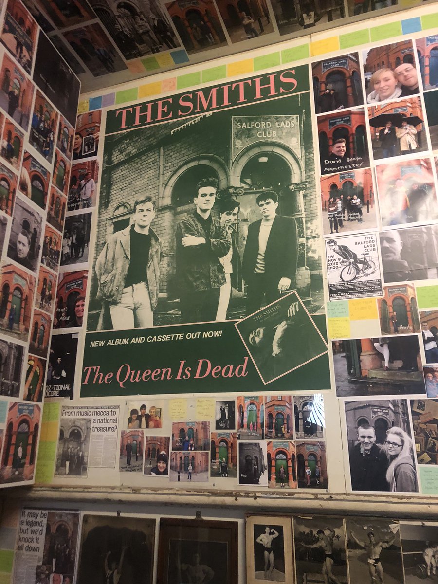 dblockers71's tweet photo. @salfordladsclub Exactly 6 weeks ago on the @McrMusicTours smiths tour with fabulous guide Rose. Seems like a lifetime ago but we know you’ll bounce back and we’ll return to see you. Peace &amp; love x https://t.co/5he5Dtfb3e