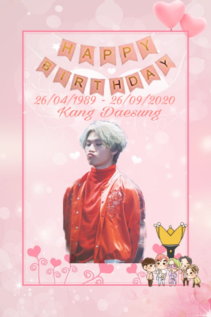 Samnie1705's tweet photo. Happy birthday Daesung
#Daesung
#SmileyDaesungDay https://t.co/YdZPeG1BsT