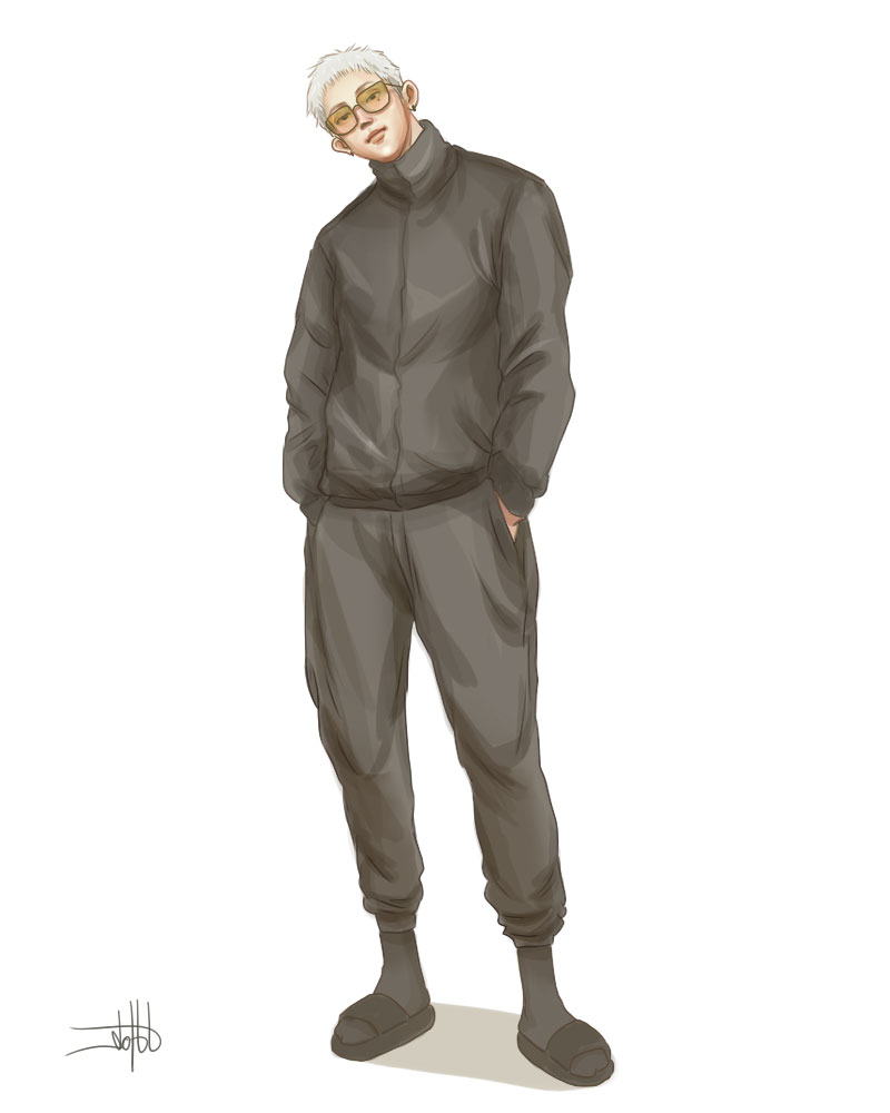 ___dotbb's tweet image. 200424 Music Bank

#BamBam 
#แบมแบม 
#뱀뱀 
#GOT7