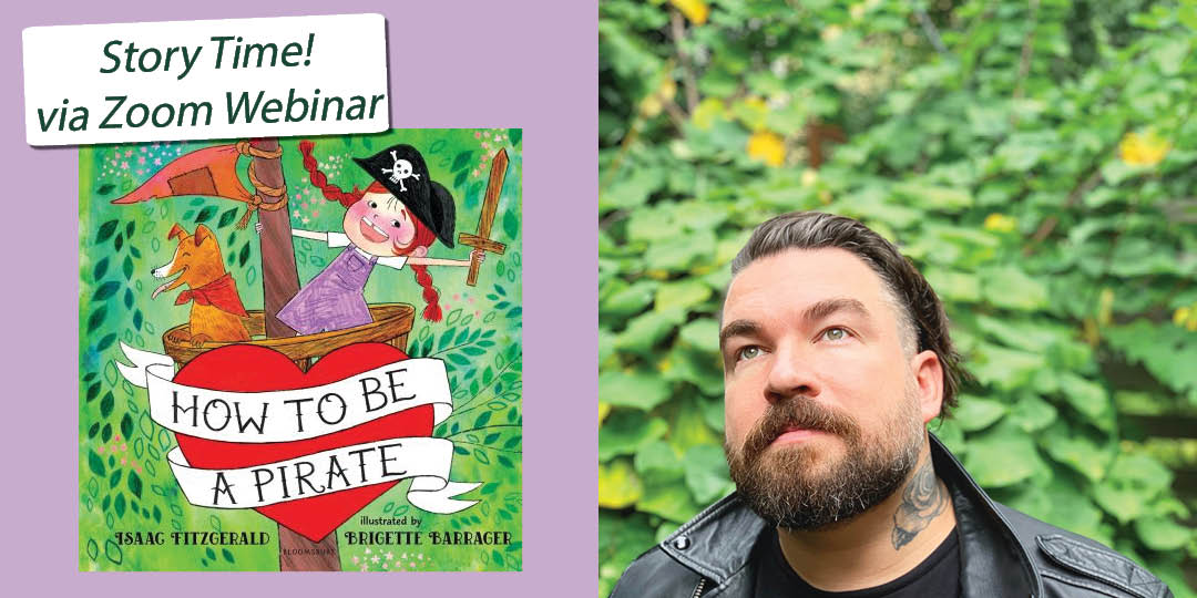 Hope to see you in half an hour for a  #VirtualBookstoreParty  #storytime!  @IsaacFitzgerald shares How To Be a Pirate, a heartwarming story about what it means to be all kinds of wonderful things, including a pirate!Register for the event & order the book:  https://loom.ly/Enu77_s 