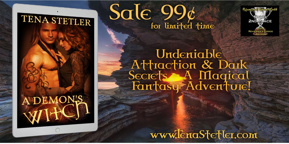 #SaturdaySeduction - A DEMON'S WITCH - final day of 99 cent sale. Join the adventure of Bruce and Angie on an entertaining escape. This spicy romance has it all intrigue, humor, thrills, danger &amp; magic. #wrpbks #fantasy #Paranormal #Romance #weekendescape  buff.ly/2lV31o1