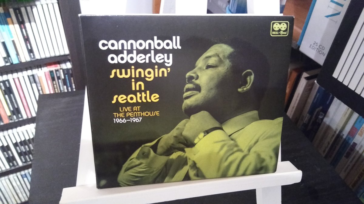 listensessions1's tweet photo. Excited that this arrived yesterday - previously unreleased recordings by the Cannonball Adderley Quintet from 1966 & '67 - includes a recording of Joe Zawinul's mind-bending '74 Miles Away' #nowplaying #np #jazz https://t.co/gwqi0LoD5E