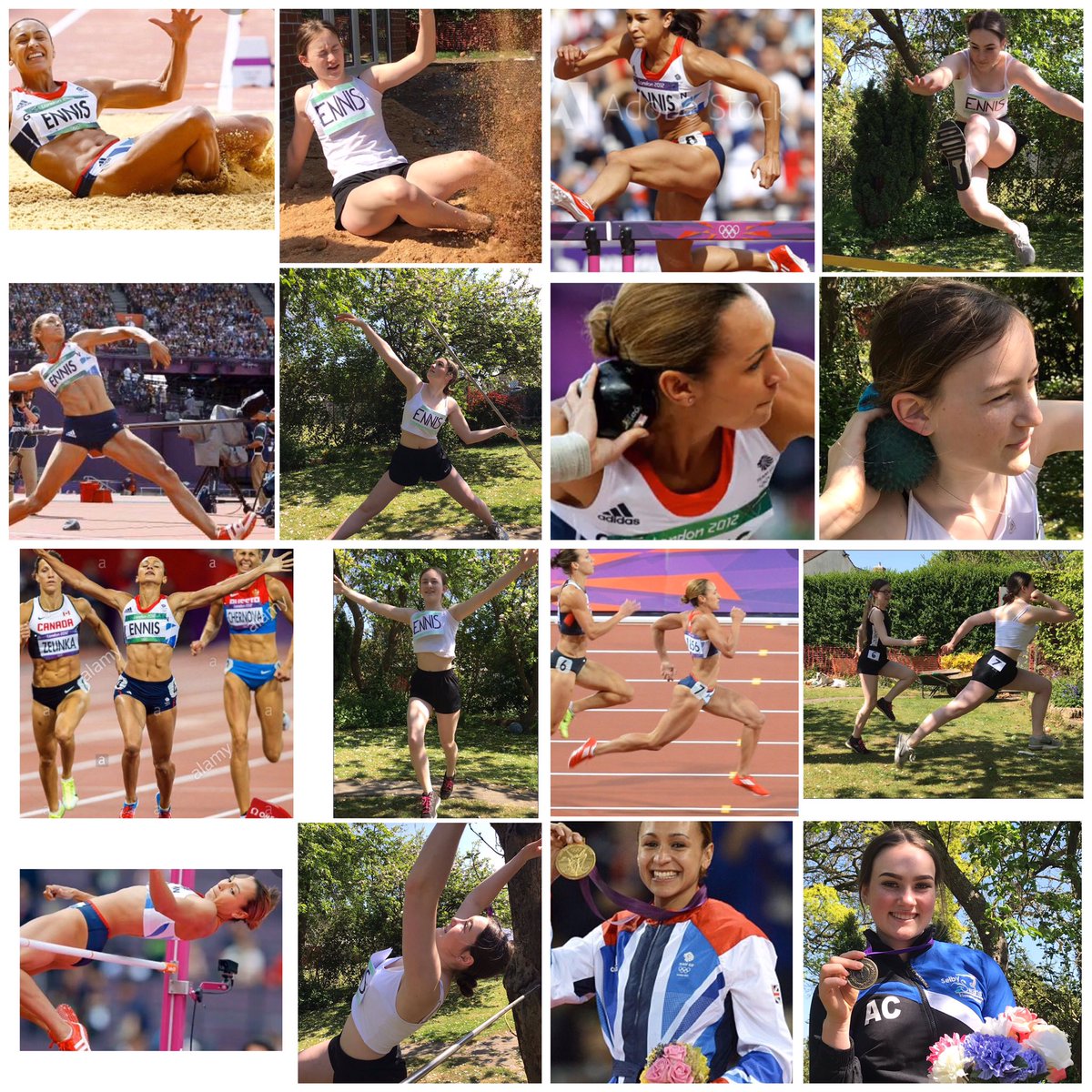 PDTsport's tweet photo. @SelbyHighPE PE task 2 Jessica Ennis winning gold for the heptathlon Penny and Poppy Taylor https://t.co/sv2a2RCfyV
