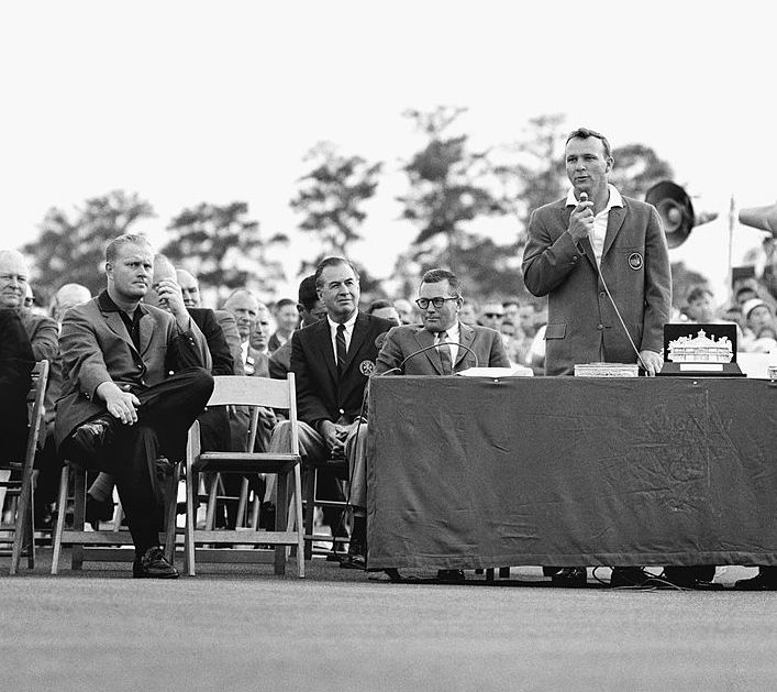 Jack attended  @OhioState from 1957 to 1961, intent on earning his degree and working in insurance. His golf ambition was to be the first amateur to win  @TheMasters. In 1960 he finished T13th and low amateur at Augusta, sharing the stage with the winner, Arnold Palmer.